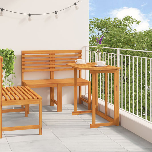 HKH 6 Pcs Conjunto de Sofás Jardim C/ Almofadões Vime Pe Castanho - Marrom