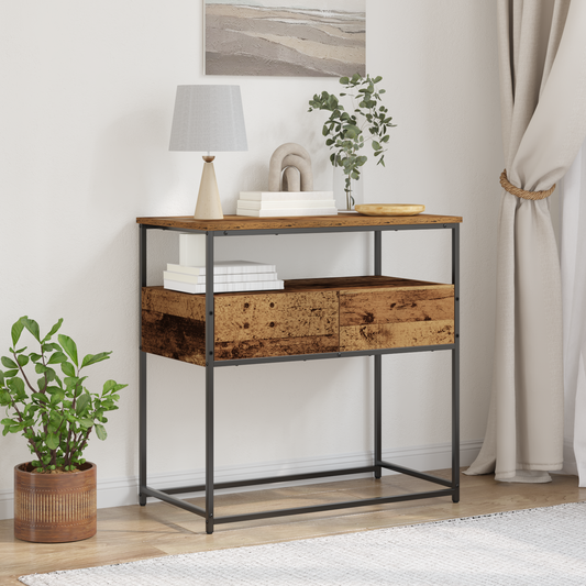 Mesa Auxiliar con Cajón Antigua HKH