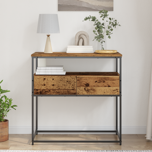 Mesa Auxiliar con Cajón Antigua HKH