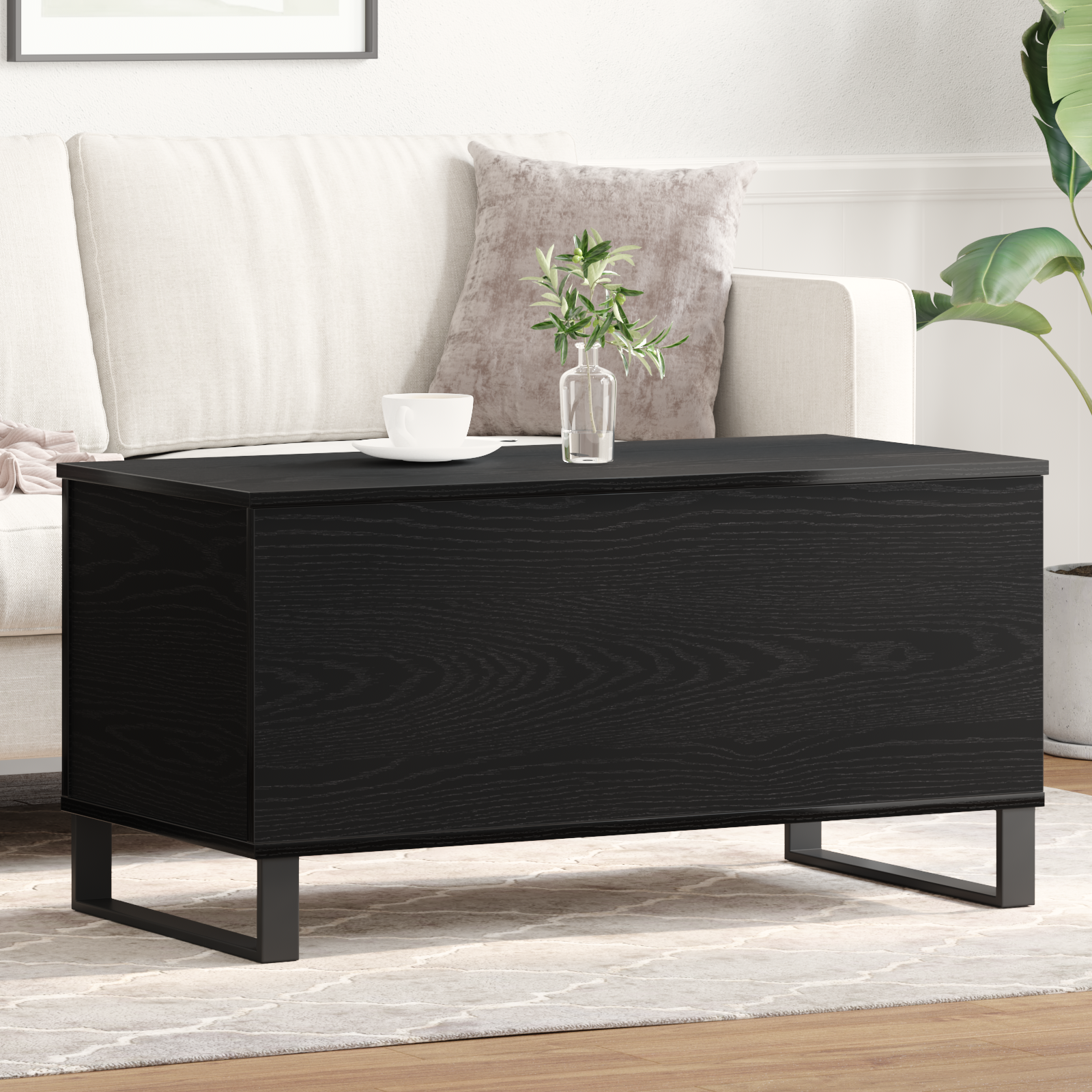 Mesa de centro HKH - Roble negro