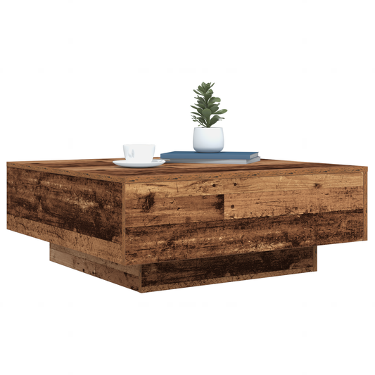 Mesa de centro HKH de madera antigua - Azul