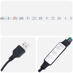 HKH Aparador HKH com Led em Madeira de Engenharia - Branco