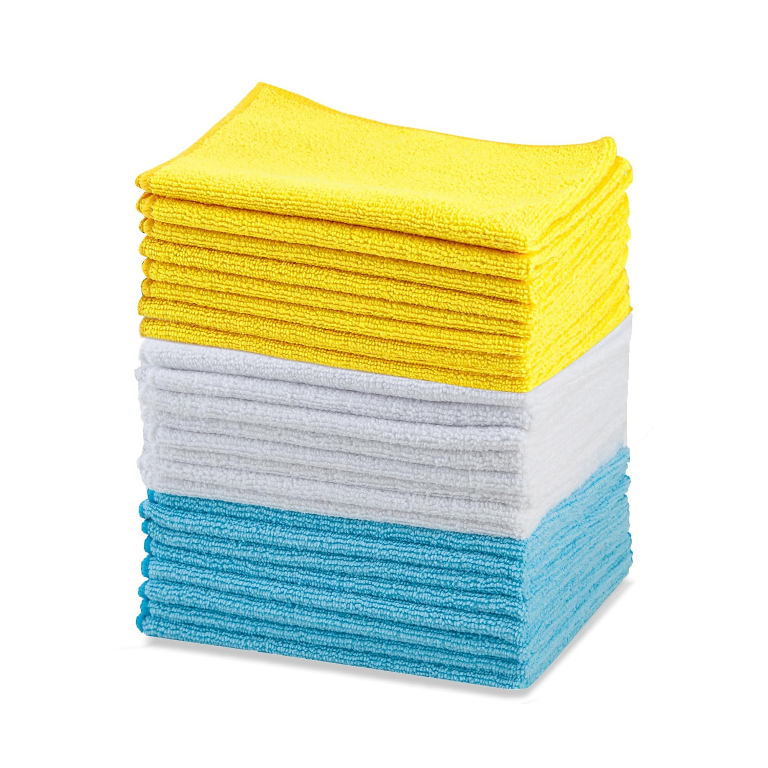 HKH Panos de limpeza de microfibra - 30,5 cm x 40,5 cm - 24 un