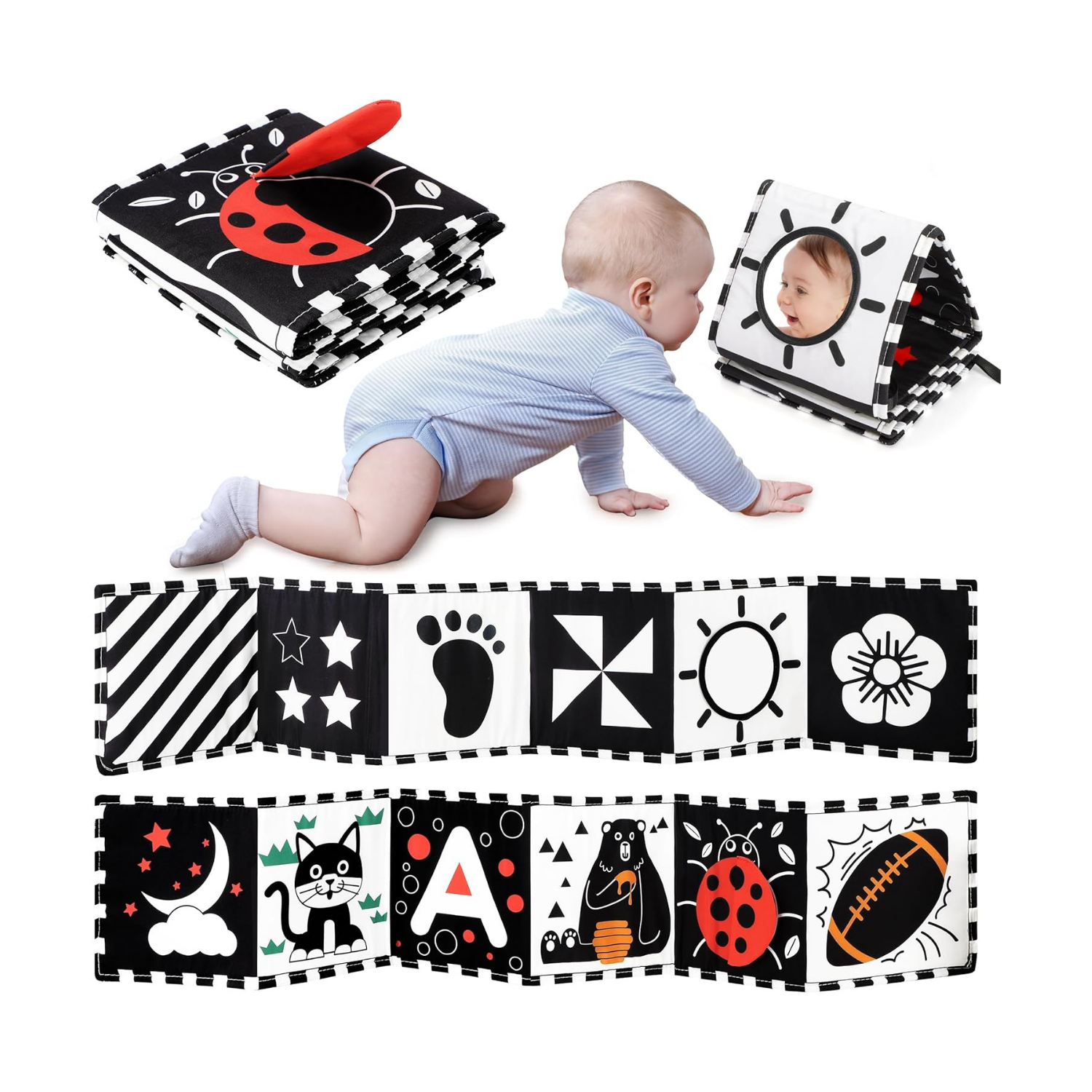 HKH Brinquedo Bebé Livro Tecido