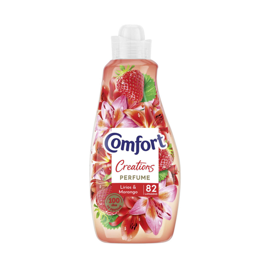 Comfort Amaciador Roupa Creations Lírios & Morangos 82 Doses 1.47 L