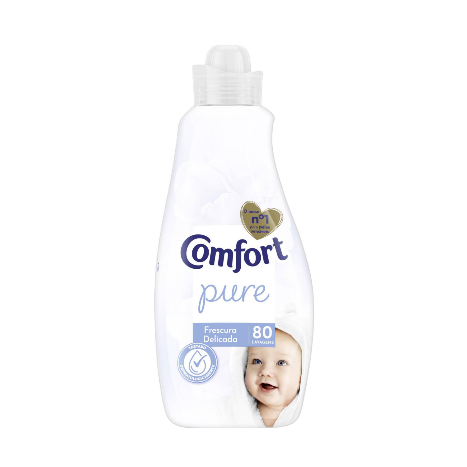 Comfort Suavizante Ropa Esencia Pure 80 Dosis 1,44 L