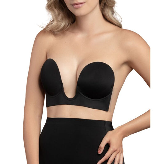 Bye-bra Suti Sem Alas En U Preto Copo D