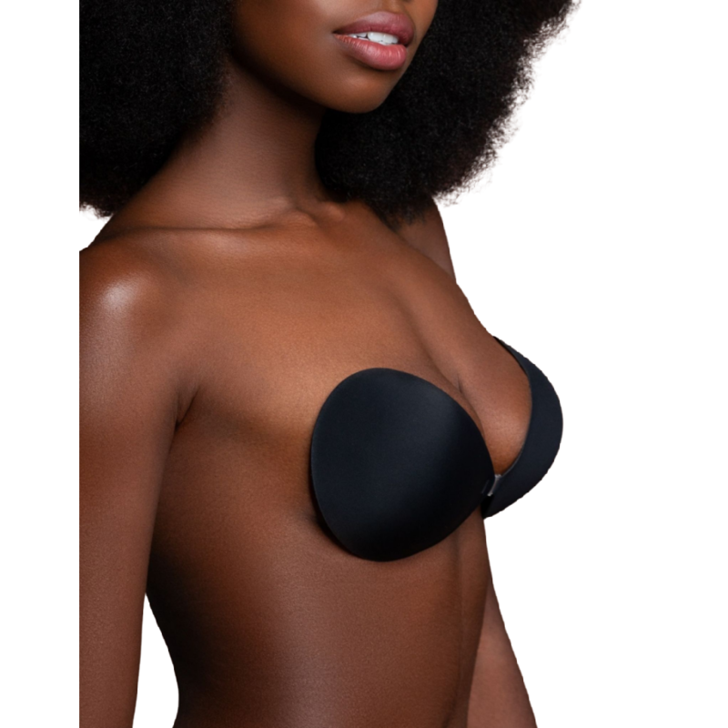 Bye-bra Suti Invisível Preto Copo B