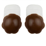 Bye-bra Realador Peito Push-up Silicone Marrom Tamanho M
