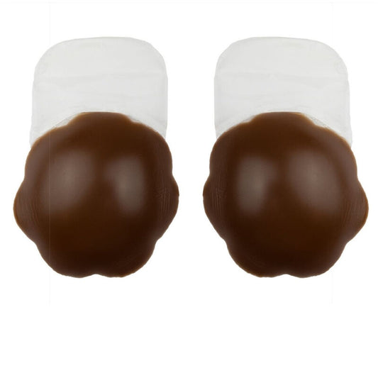 Bye-bra Realce Busto Push-up Silicona Marrón Talla M