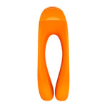 Satisfyer Vibrador de Dedo Candy Cane Laranja