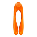 Satisfyer Vibrador de Dedo Candy Cane Laranja