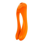 Satisfyer Vibrador de Dedo Candy Cane Laranja