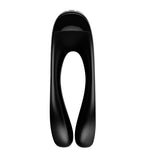Satisfyer Vibrador de Dedo Candy Cane Negro
