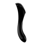 Satisfyer Vibrador de Dedo Candy Cane Negro