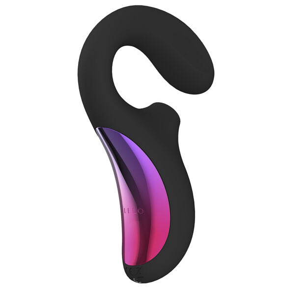 Lelo - Enigma Masajeador de Estimulación de Doble Succión Negro