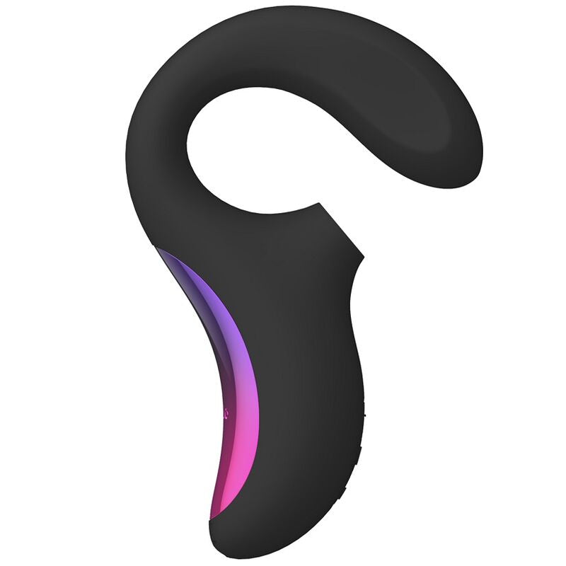 Lelo - Enigma Masajeador de Estimulación de Doble Succión Negro