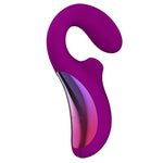 Lelo - Enigma Estimulación de Doble Succión Deep Rose Massager