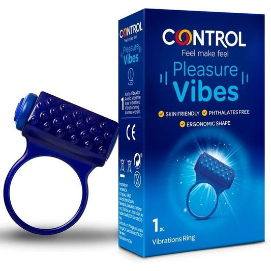 Control Anel Vibratório Pleasure Vibes