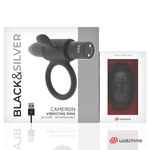 Black&Silver - Cameron Controle Remoto Cockring Watchme