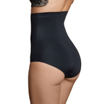 Sujetador-cinturón sin costuras estilo braguita negro Talla S