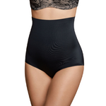 Bye-bra Cinto Sem Emenda Estilo Panties Preto Tamanho Xxl