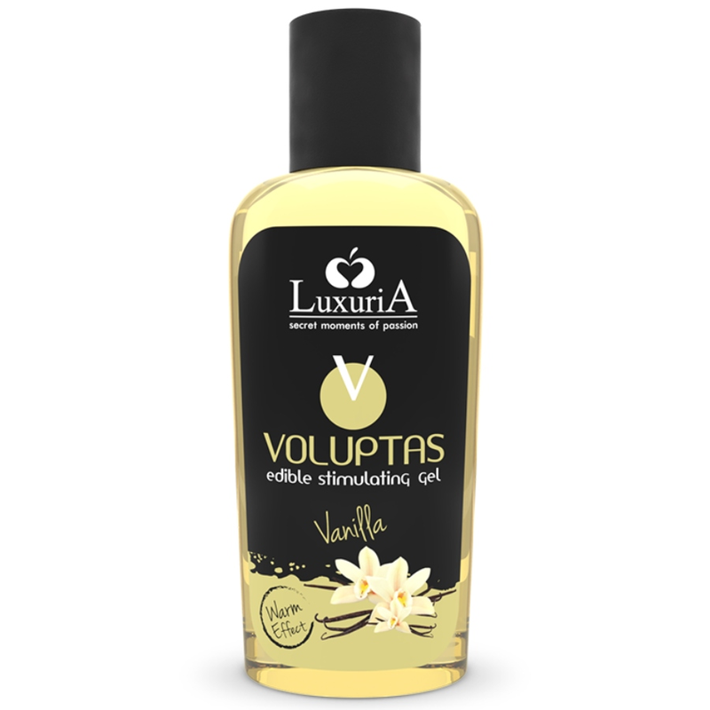 Intimateline Luxuria - Voluptas Gel de Masaje Comestible Efecto Calor - Vainilla 100 ml