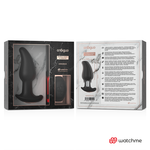 Vibrador de Plug Anal Ambiguo con Control Remoto Watchme con Rotación de Perlas Amadeus