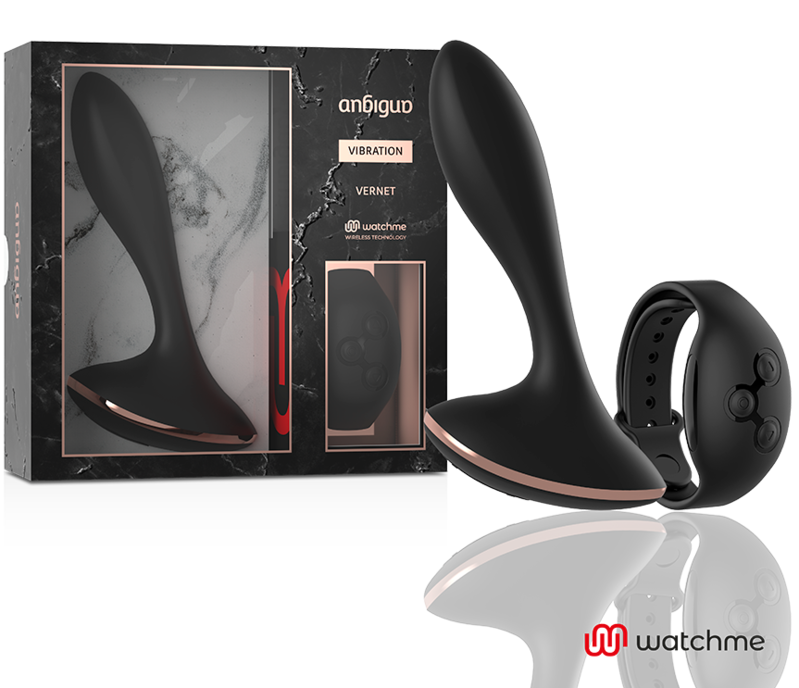 Anbiguo Watchme Control Remoto Vibrador Anal Plug Vernet
