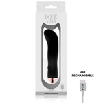 Dolce Vita Vibrador Recarregável Dois Preto 7 Velocidade