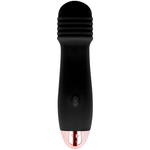 Dolce Vita Vibrador Recarregável Três Preto 7 Velocidade