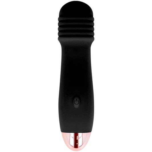 Dolce Vita Vibrador Recargable Tres Negro 7 Velocidad