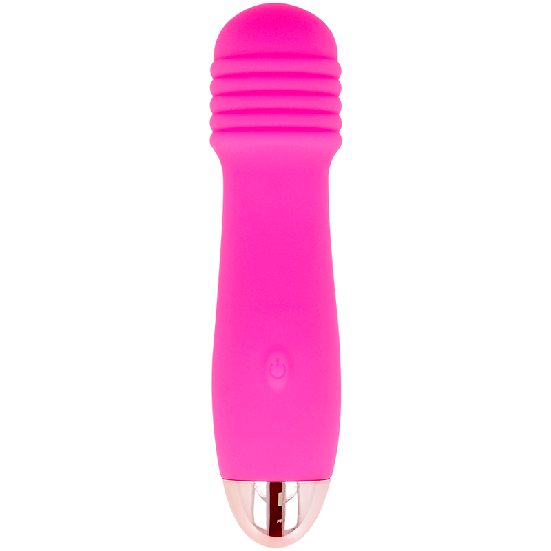 Dolce Vita Vibrador Recargable de Tres Velocidades Rosa 7