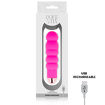 Dolce Vita Vibrador Recargable Seis Rosa 7 Velocidades