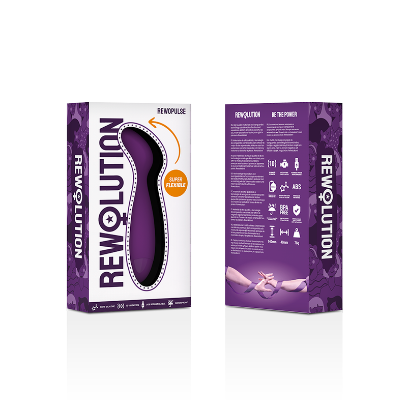 Rewolution Rewopulse Vibrador Flexible Estimulador de Punto G
