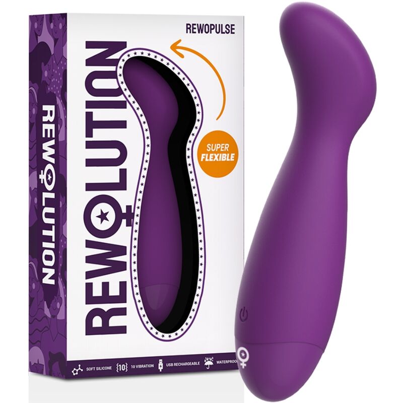 Rewolution Rewopulse Vibrador Flexible Estimulador de Punto G
