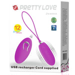 Pretty Love Joanna Ovo Vibratório Controle Remoto 12 Modos