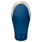 Satisfyer Vibrador Double Love Luxury Partner Azul