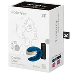Satisfyer Vibrador Double Love Luxury Partner Azul