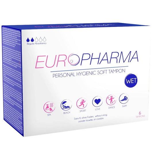 Europharma Tampões de Ação 6 Unidades
