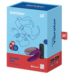 Satisfyer Vibrador Double Fun Partner Morado