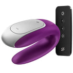 Satisfyer Vibrador Double Fun Partner Morado