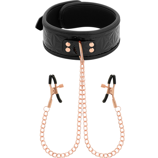 Begme Black Edition Colar Com Clamps de Bico