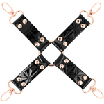 Begme - Black Edition Hog Tie de Couro Vegano