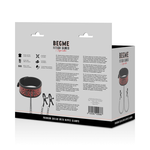 Begme - Colar Edio Vermelha Com Braadeiras Com Forro de Neoprene