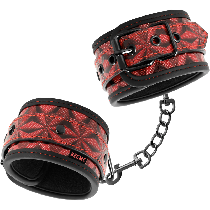 Begme - Algemas Premium Red Edition com Forro de Neoprene