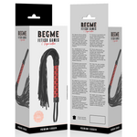 Begme - Flogger de Couro Vegano Edio Vermelha