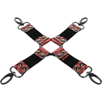 Begme - Corbata de Cerdo de Cuero Vegano Premium Red Edition