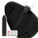 Fetish Submissive Cyber Strap Arnês Com Dildo e Bala Controle Remoto Tecnologia Watchme L