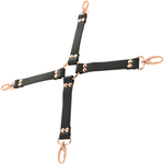 Coquette Chic Desire - Atadura Hog Tie Fantasía Cuero Vegano